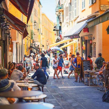 Apartamento Grimaldi Centrale 5 Pers Wi-Fi Ac Niza Exterior foto